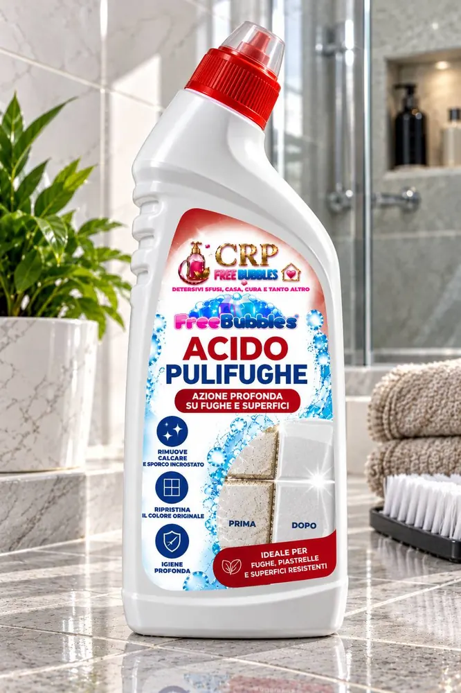 Flacone di Acido Pulifughe della linea Free Bubbles