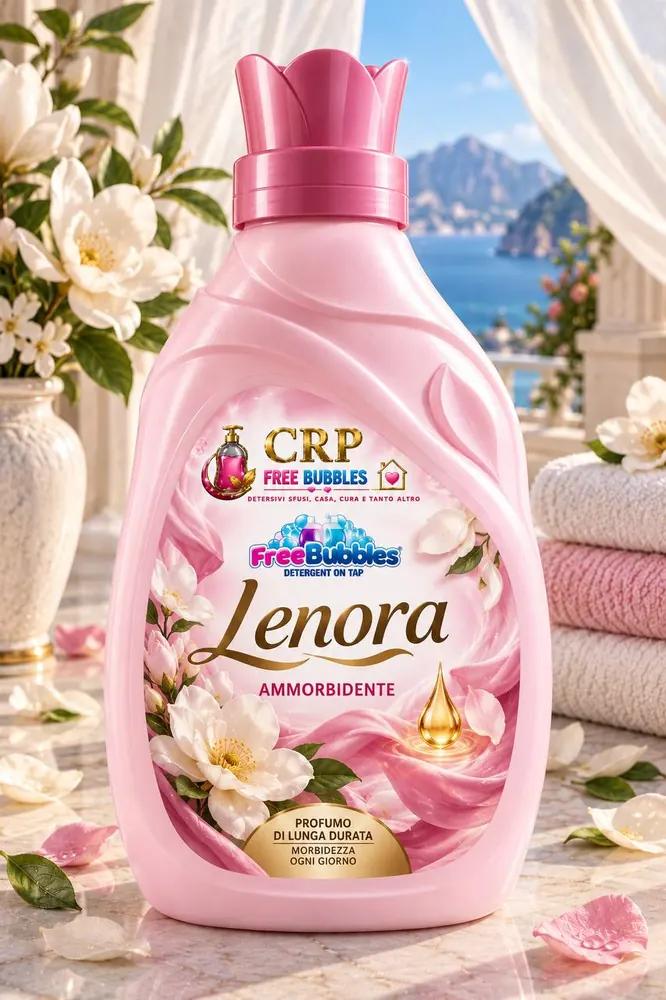 Flacone di Ammorbidente Lenora (Lenor) della linea Free Bubbles